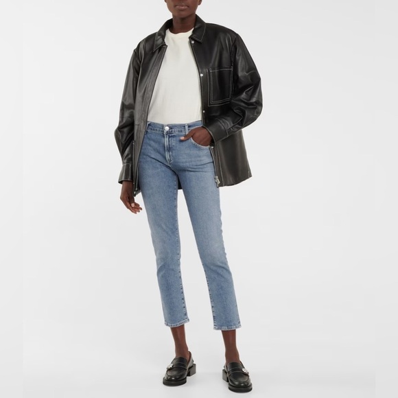 Citizens Of Humanity Denim - Citizens of Humanity Elsa Mid Rise Slim Fit Crop Jean Myth Wash NWT